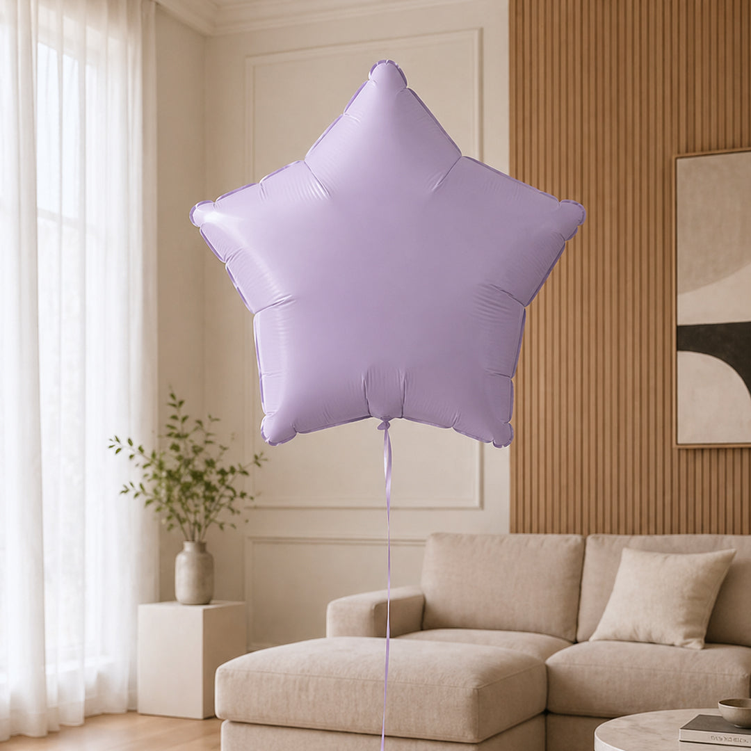 Balony gwiazdki z helem
