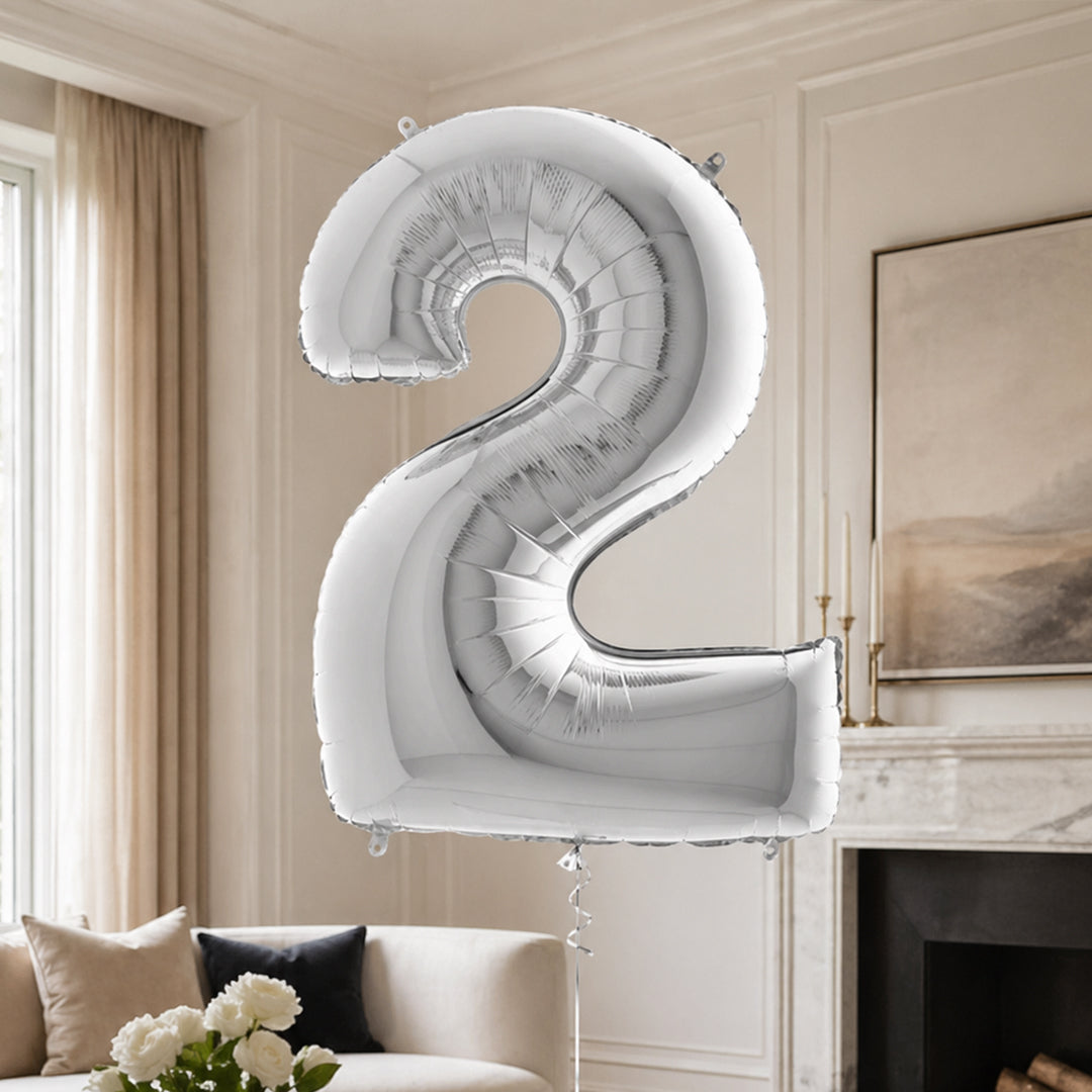 Balony cyfry z helem