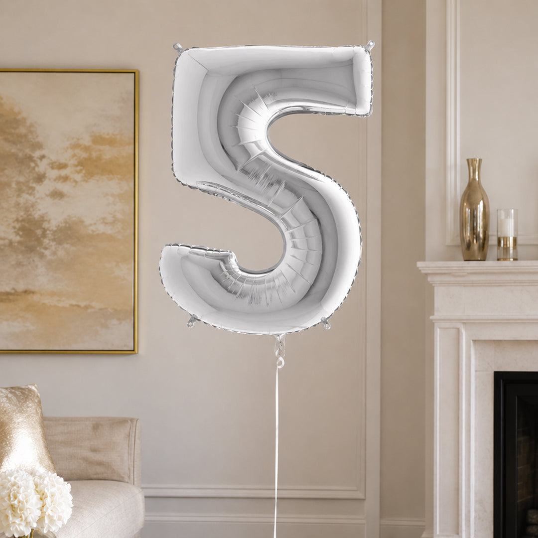Balony cyfry z helem